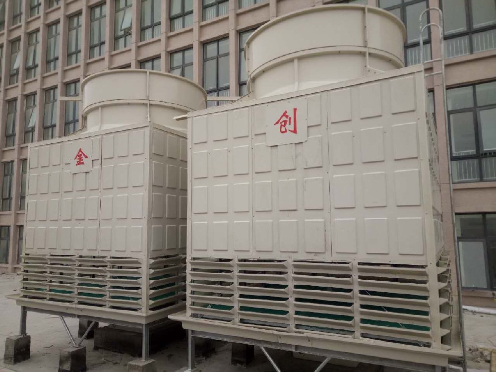 河南金創(chuàng  )JCN系列逆流式方型玻璃鋼冷卻塔
