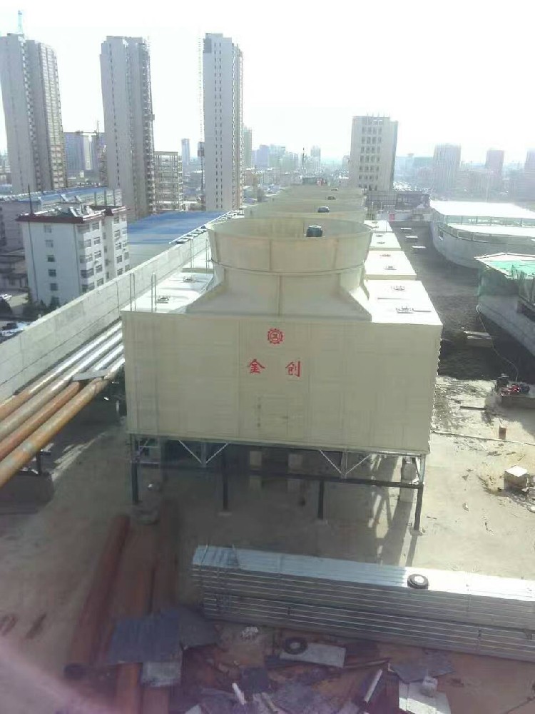金創(chuàng  )橫流式玻璃鋼方型組合式冷卻塔廠(chǎng)家直銷(xiāo)甘肅冷卻塔