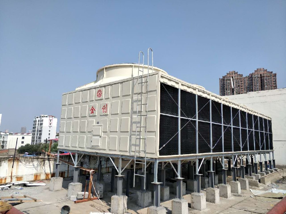 冷卻塔 金創(chuàng  )1600T橫流式方型 大商集團